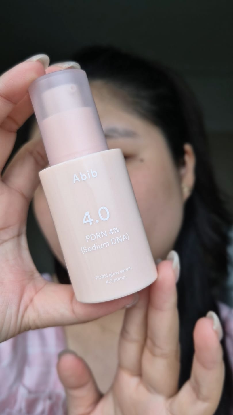 Customer photo review of PDRN glow serum 4.0 pump