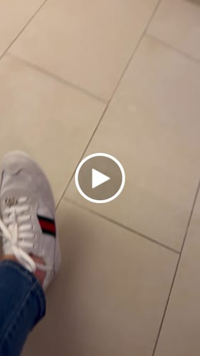 Customer video review of Gucci 25 Sneaker Ivory Suede Fabric 530680