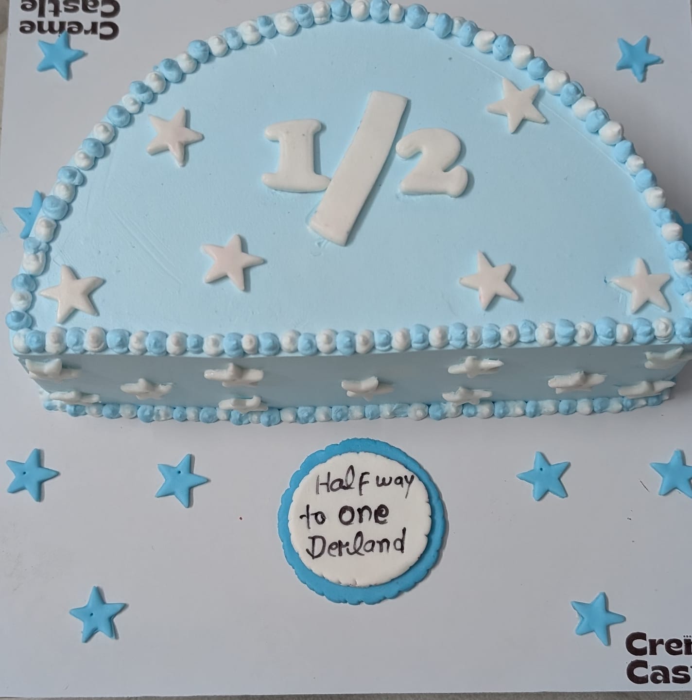 Customer photo review of Halfway there Cake