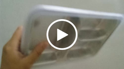 Customer video review of Korean Style Stainless Steel Lunch Tray with Lid - 3 Section