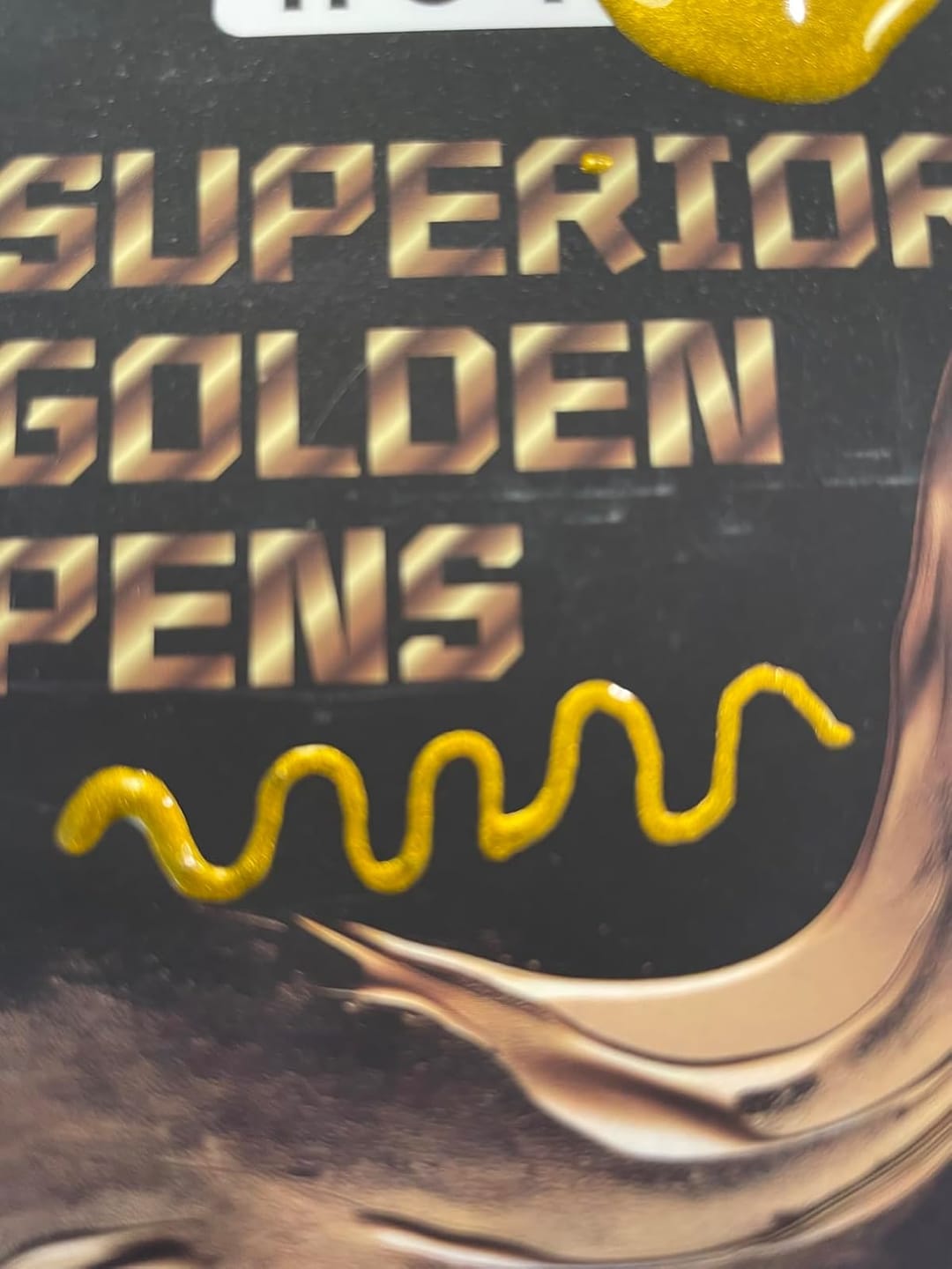 Customer photo review of 5-Pack Super Gold Markers | Ultra-fine 0.7mm tip