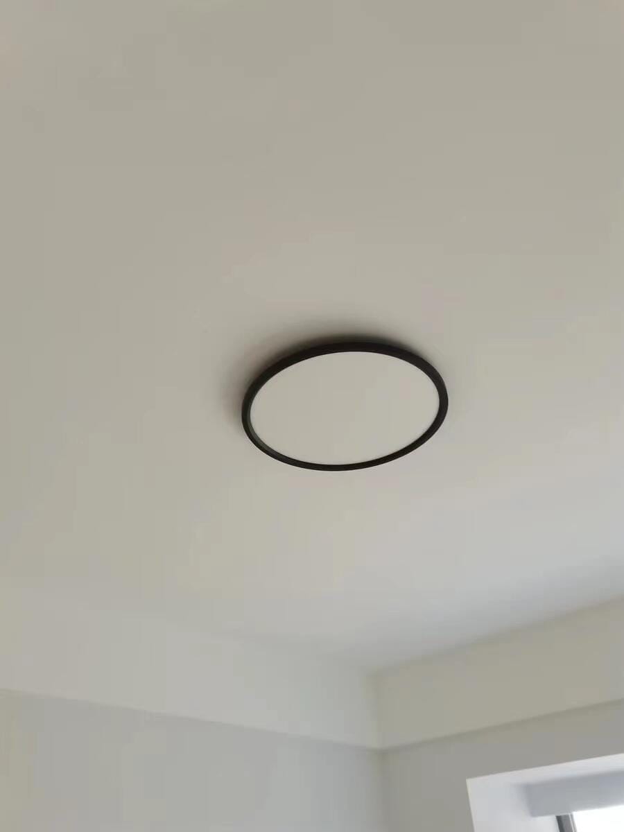 Customer photo review of WOMO LED Deckenleuchte Flach Rund-WM1024