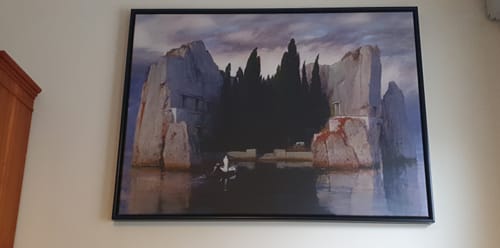 Customer photo review of The Isle Of The Dead (Third Version) | Arnold Böcklin | 1883