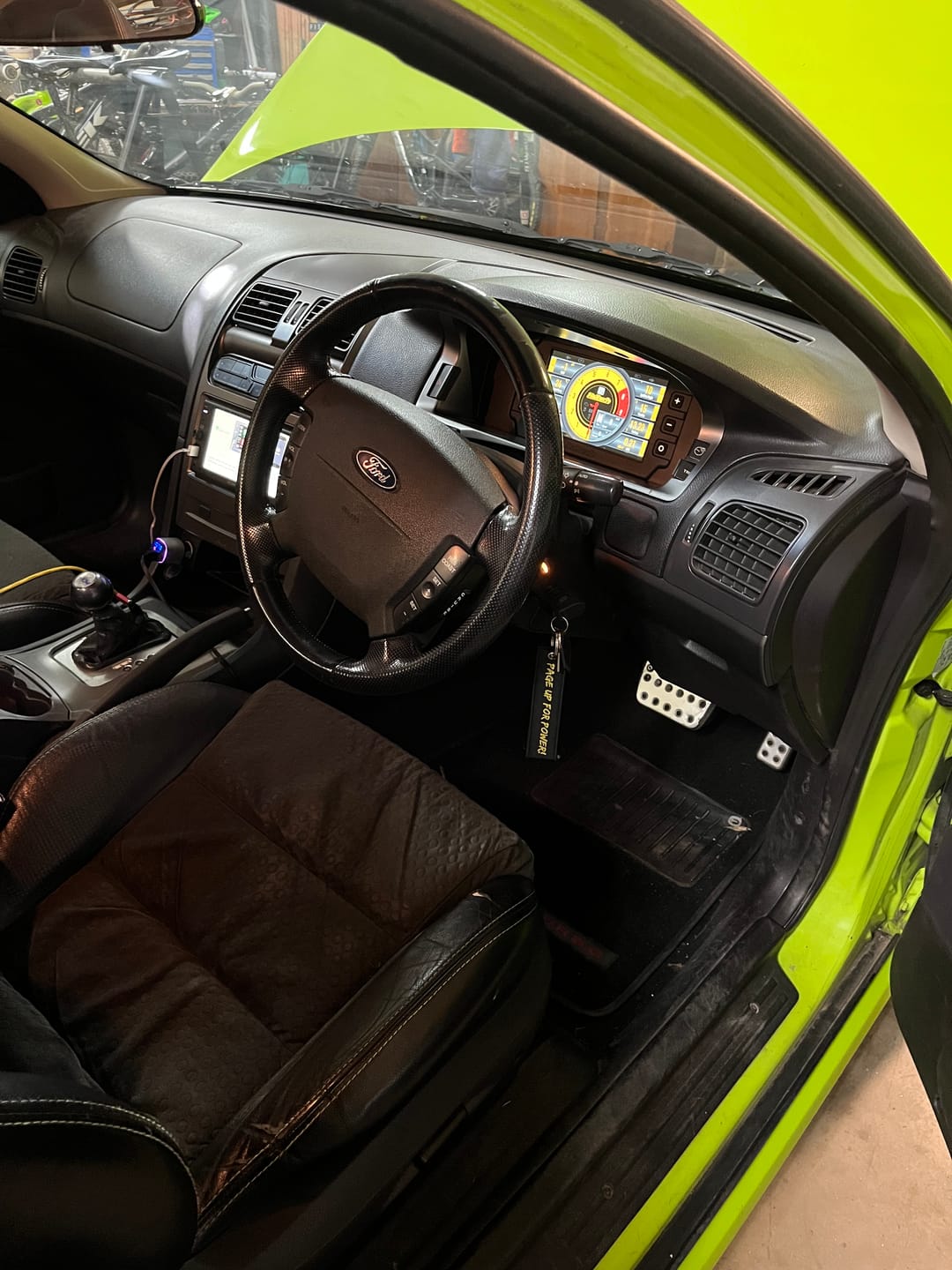 Customer photo review of Ford Falcon / Fairlane BA BF Dash Cluster Mount