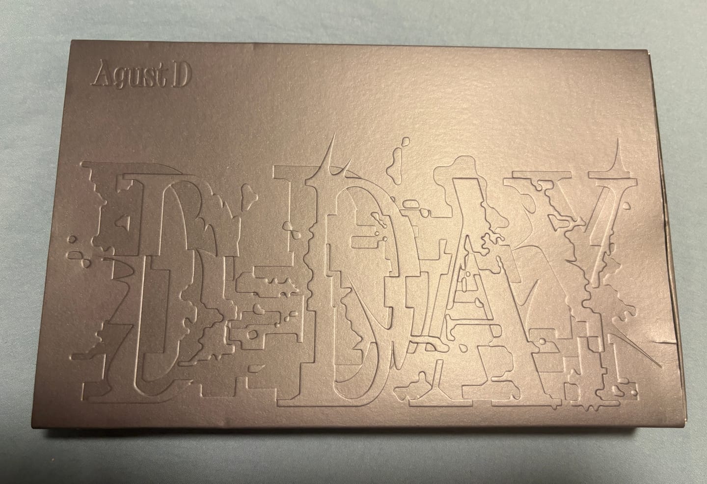 Customer photo review of BTS SUGA - D-DAY 1ST SOLO ALBUM