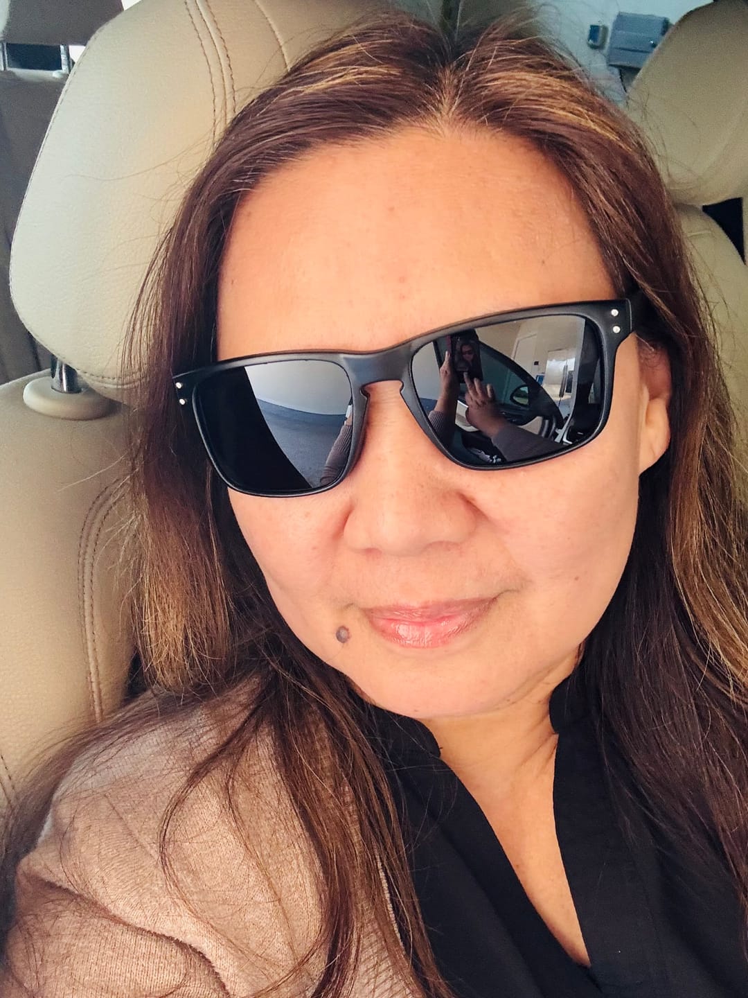 Customer photo review of 80Eighty® Polarized Sunglasses - Black