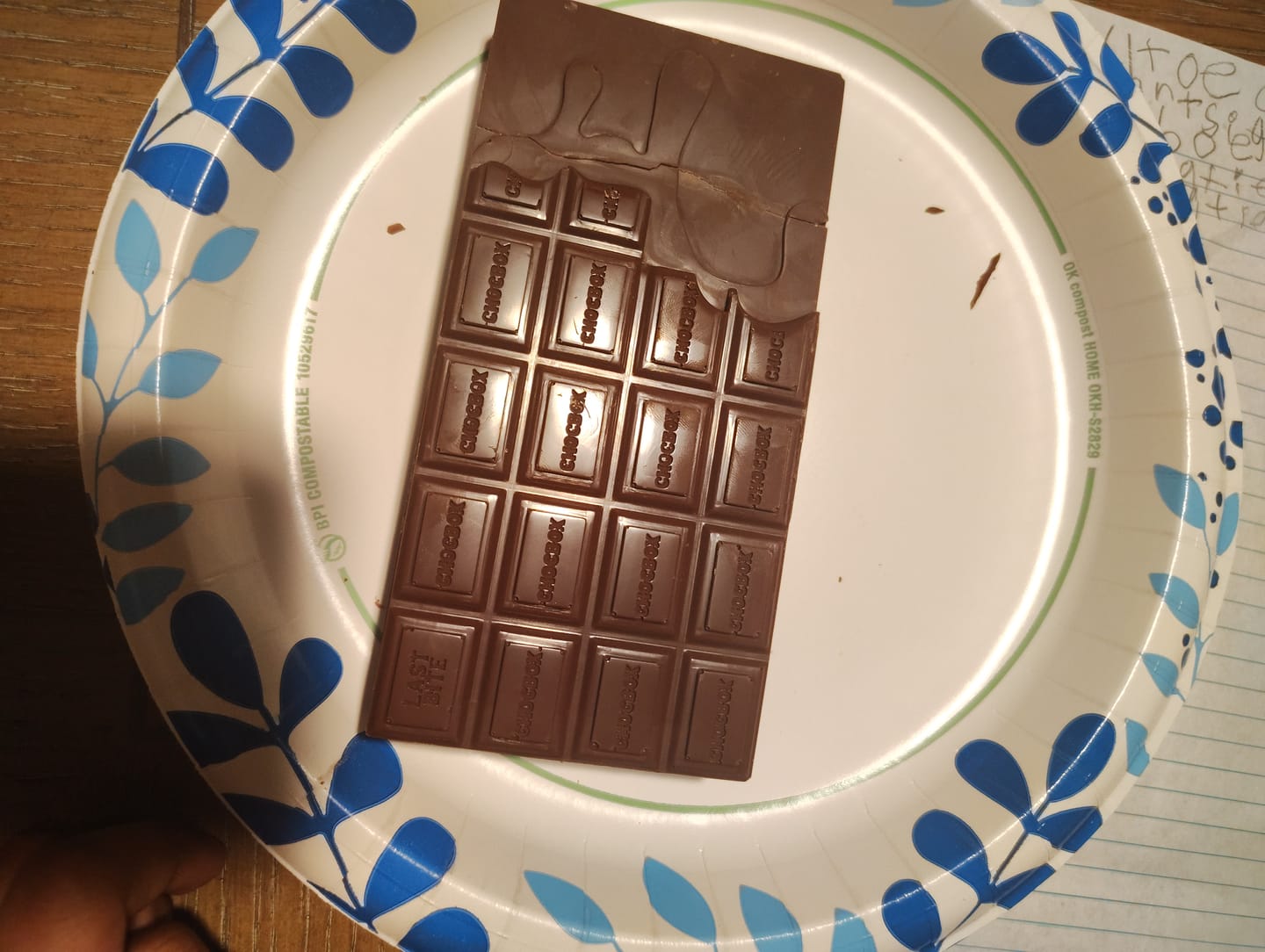 Customer photo review of Pistachio Knafeh Stuffed Chocolate Kit With Reusable Chocolate Bar Mold