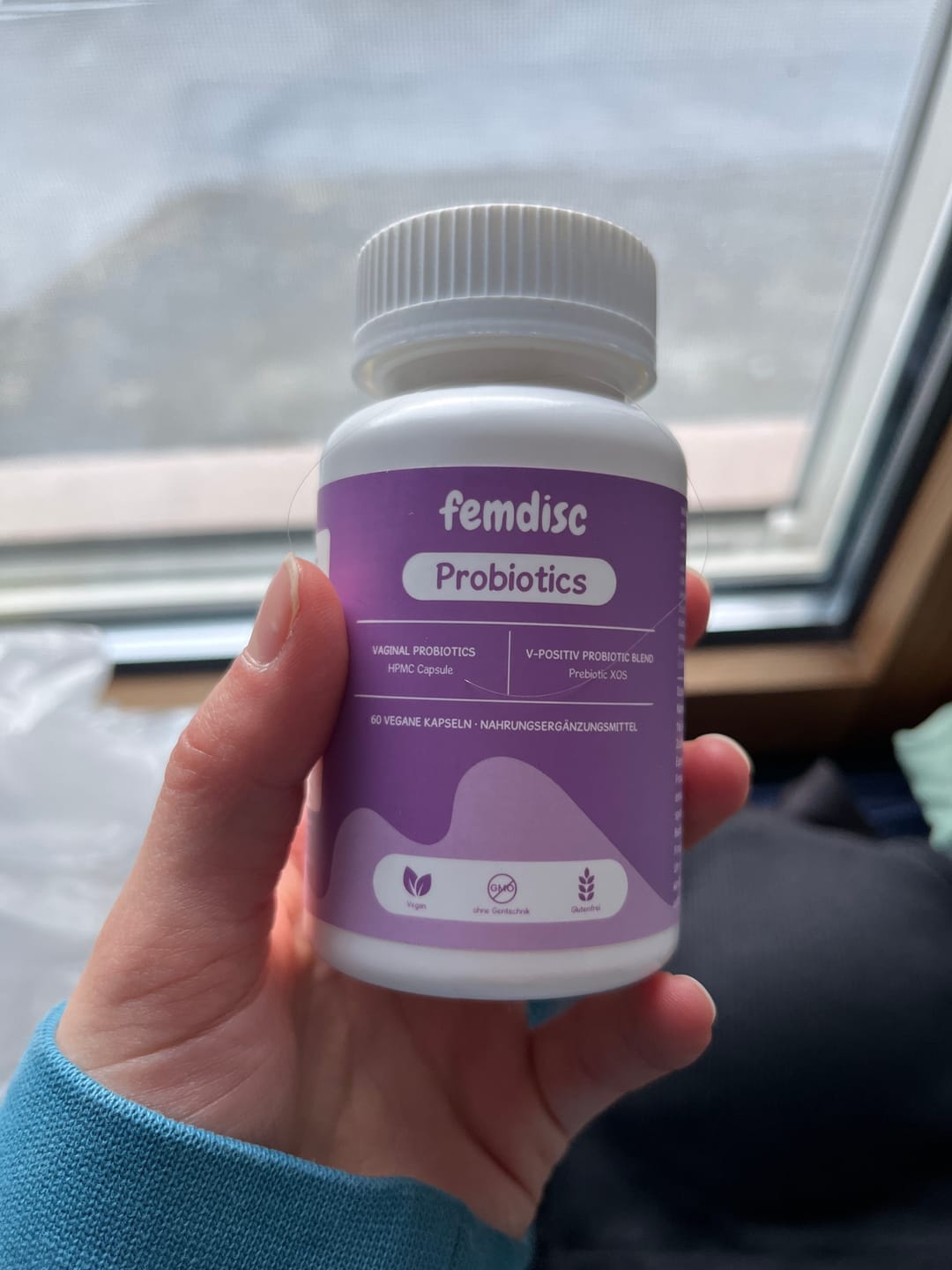 Customer photo review of femdisc vaginal Probiotics