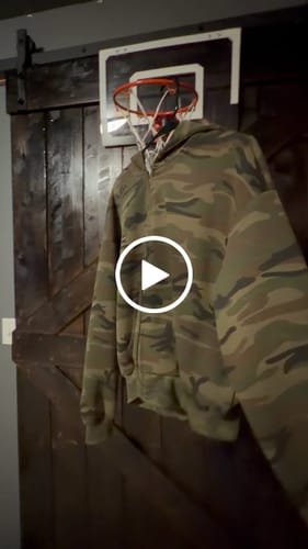 Customer video review of Camouflage Zip Up Jacket | Inflation Streetwear