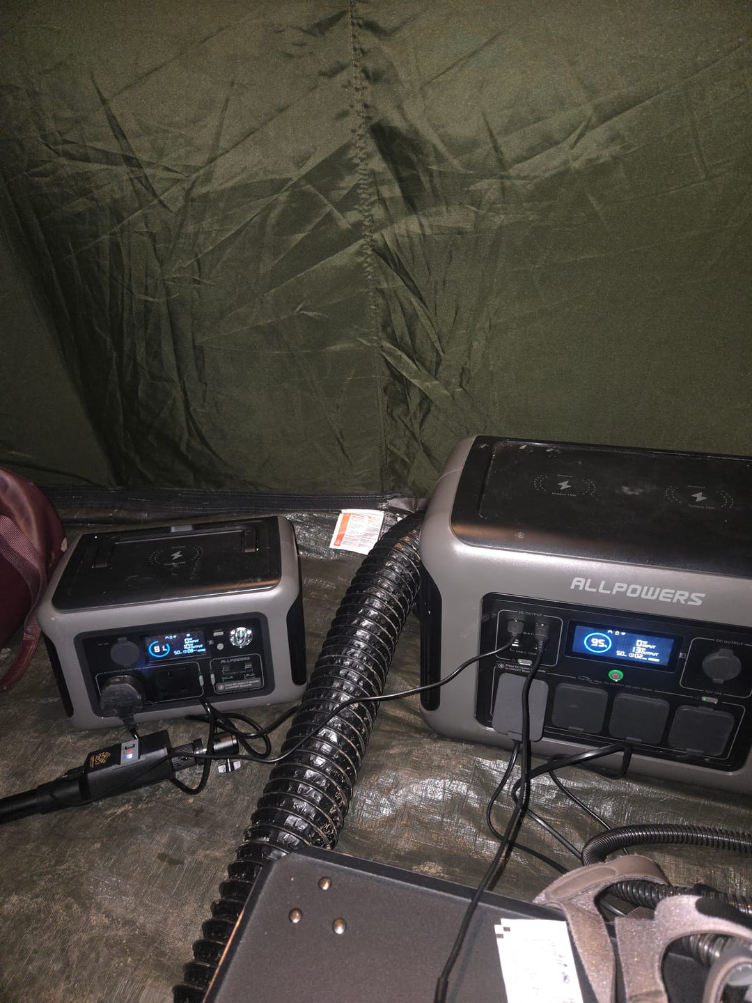 Customer photo review of ALLPOWERS R600 Portable Power Station | 299Wh 600W