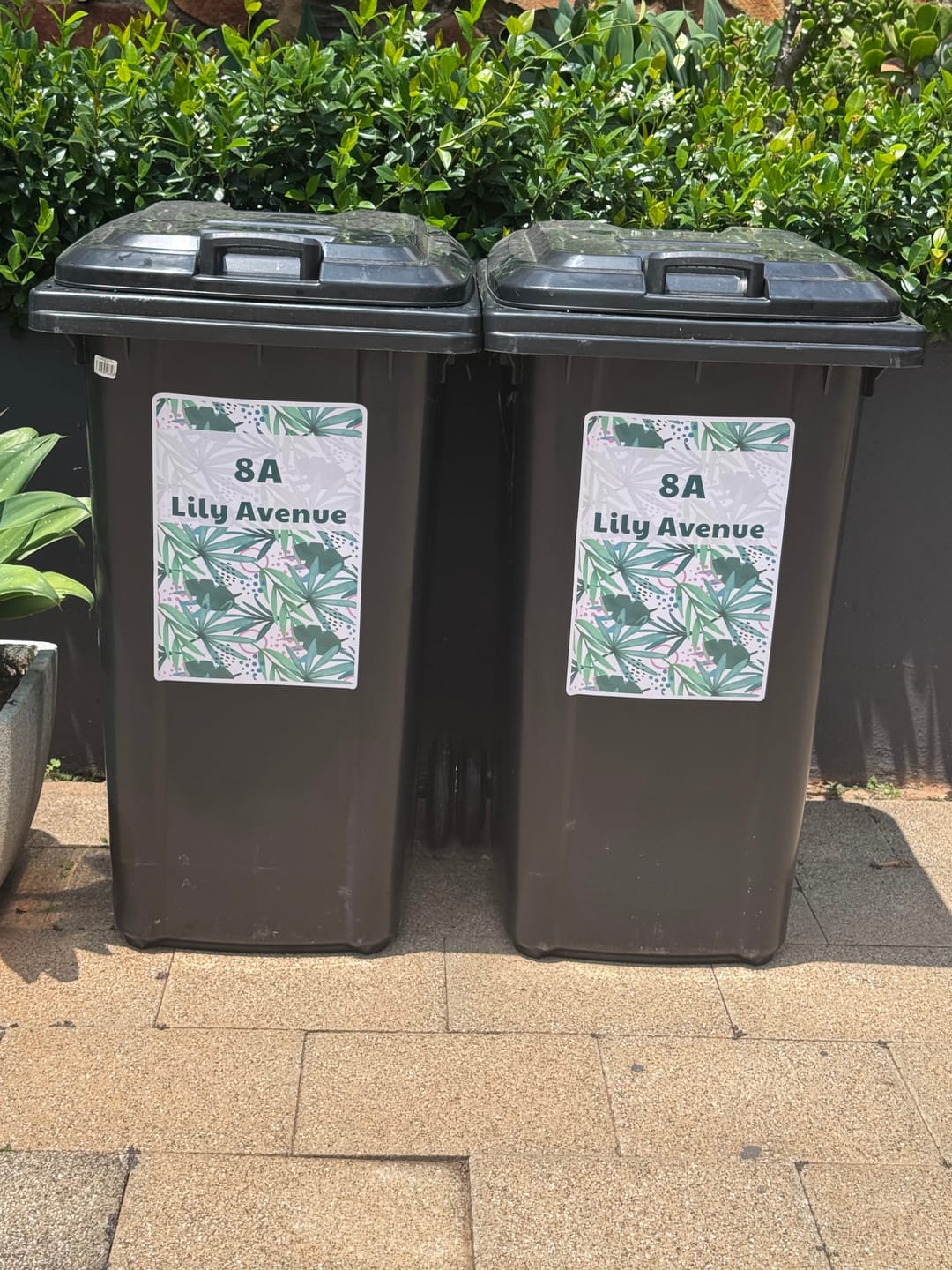 Customer photo review of Bin Label