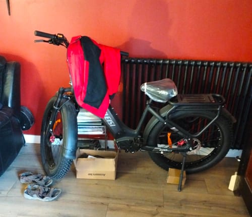 Customer photo review of Lankeleisi MG600 Plus 2025 Version 26" Fat Bike 960Wh All Terrain SUV E-Bike with Torque Sensor 48V 20Ah Battery  [Pre-order]