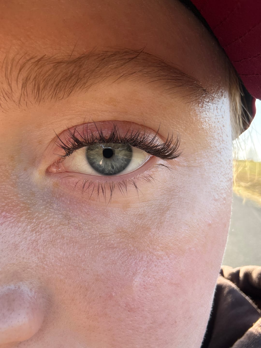 Customer photo review of LuxeBold - Brown