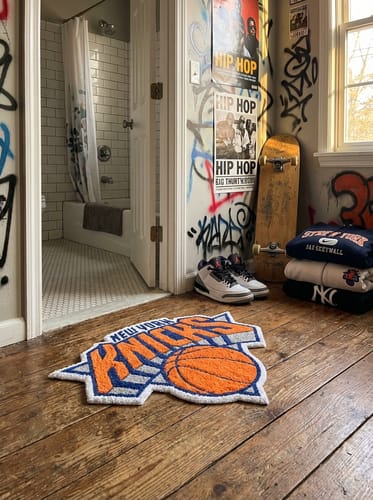 Customer photo review of New York Knicks™ Rug