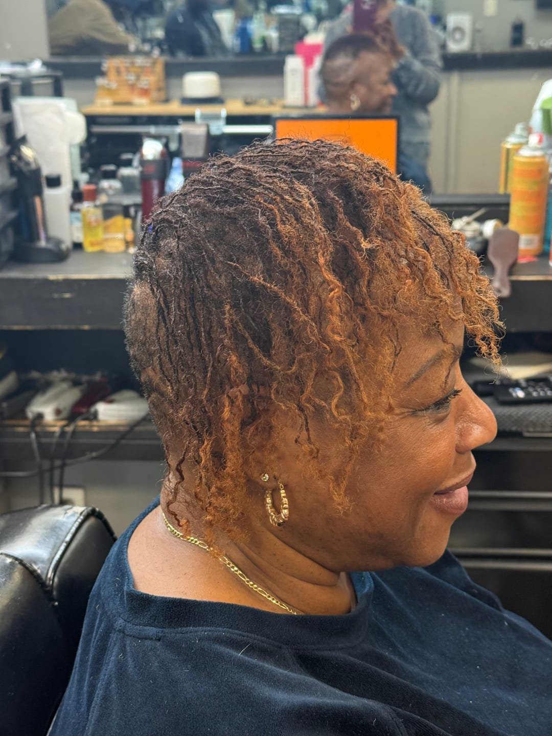 Customer photo review of Classic Curlz Triple Threat Conditioner (Slip and Moisture)