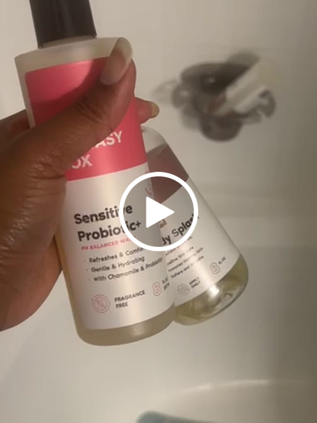 Customer video review of Sensitive Skin System