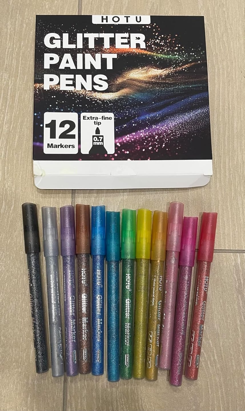 Customer photo review of 5-Pack Super Gold Markers | Ultra-fine 0.7mm tip