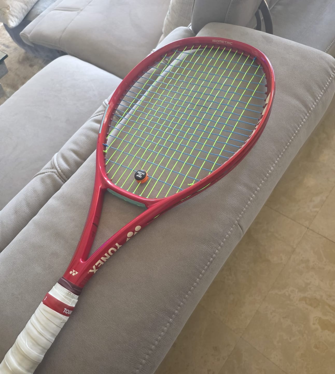 Customer photo review of 2-Pack Combo NEW RTP SHOCKSORB DAMPENER V3 - The only dampener made for pain relief and performance.