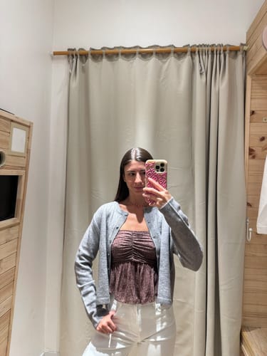 Customer photo review of Cardigan Grey