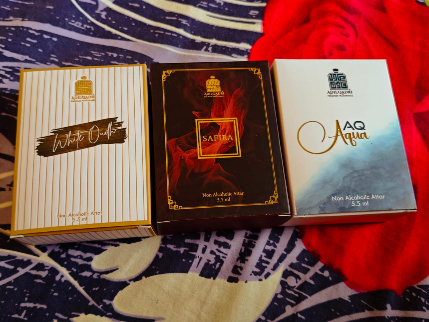 Customer photo review of AQ Aqua Luxury Attar Perfume