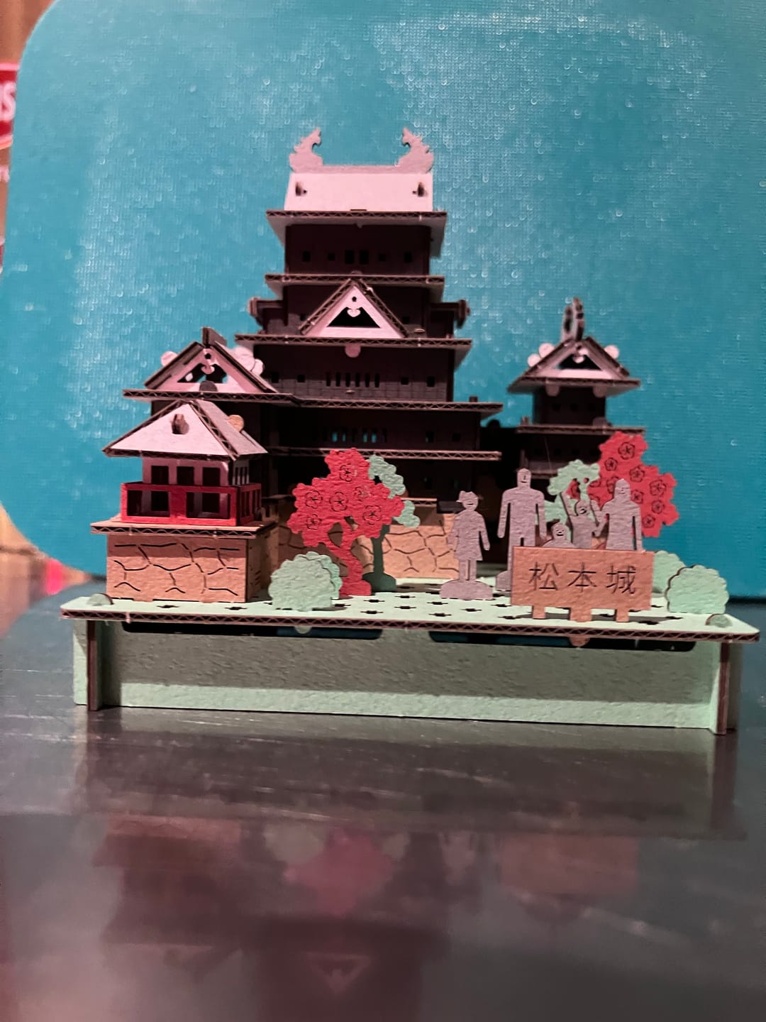 Customer photo review of Japansk miniatyrmodell - Matsumoto Castle