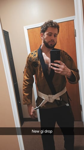 Customer photo review of Black Orchid BJJ Gi