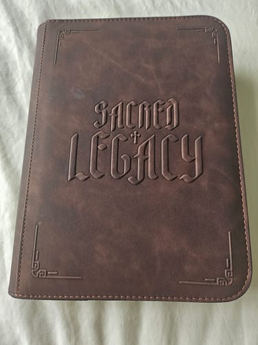 Customer photo review of The Legacy Binder