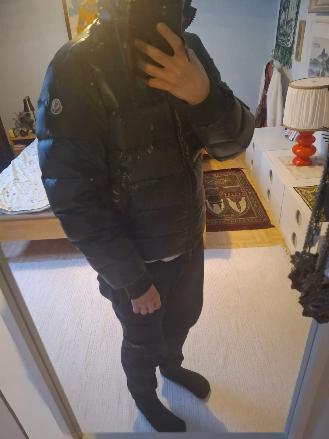 Customer photo review of Moncler Aubert Down Jacket
