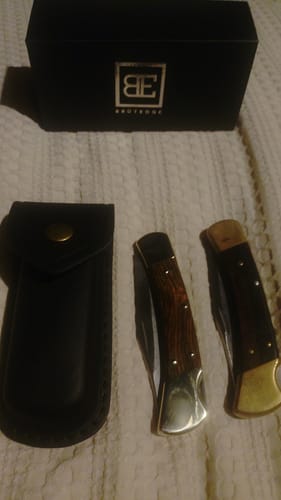 Customer photo review of BRÜTEDGE™ BUCK KNIFE