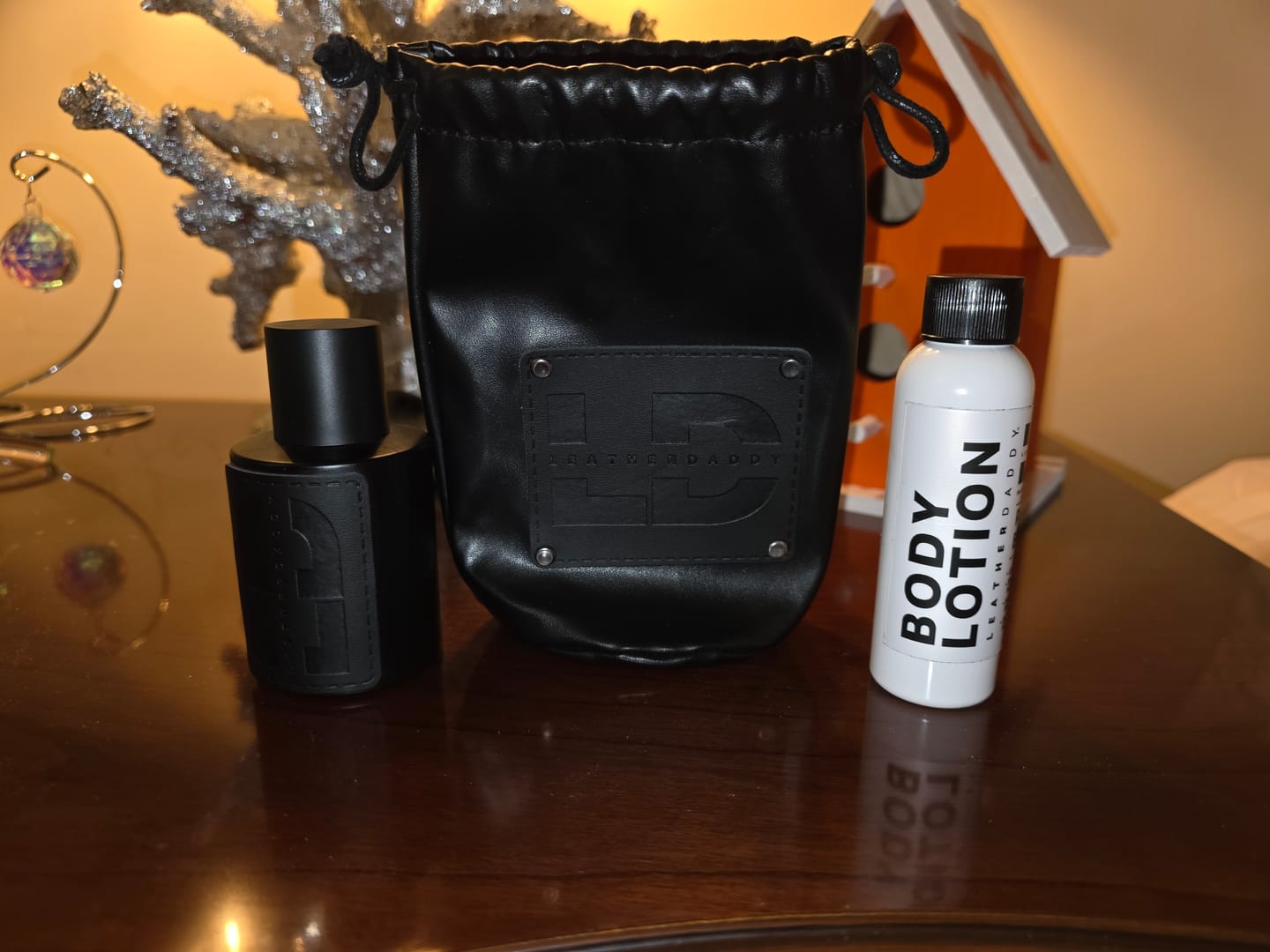 Customer photo review of LeatherDaddy Signature Cologne - 50ml Eau de Parfum - Ships Free (U.S.)
