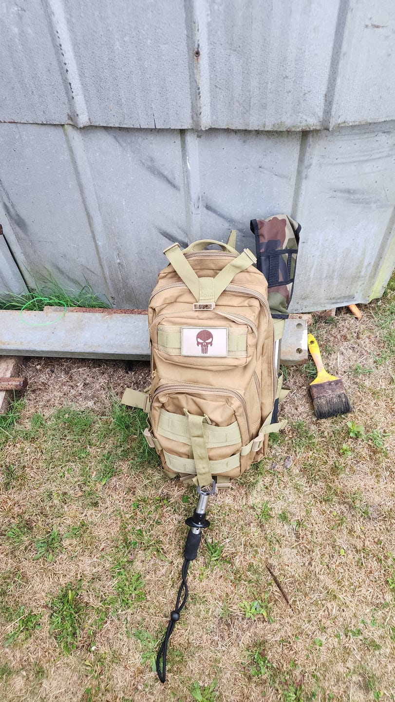 Customer photo review of MOCHILA TÁCTICA 25 LITROS IMPORTADA