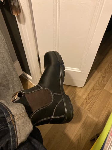 Customer photo review of Men's chelsea boots durable ankle boots