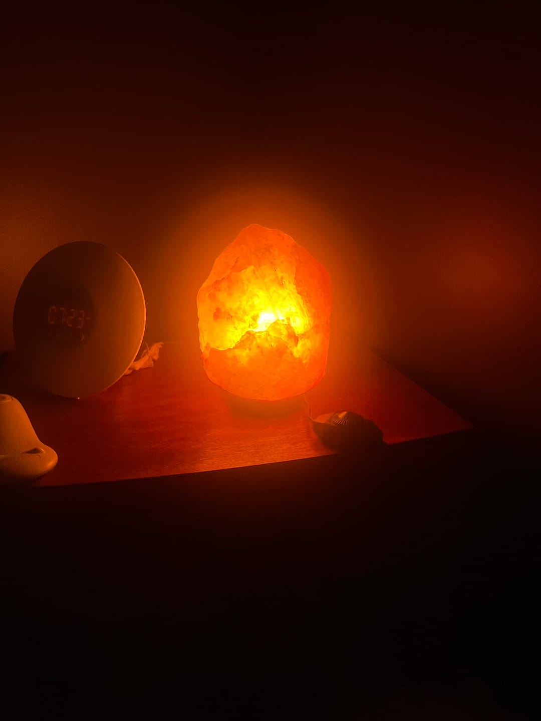 Customer photo review of Original Himalayan Salt Lamp