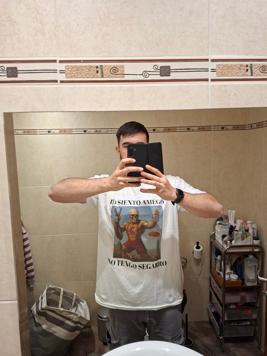 Customer photo review of Camiseta Lo siento amego (unidades limitadas)
