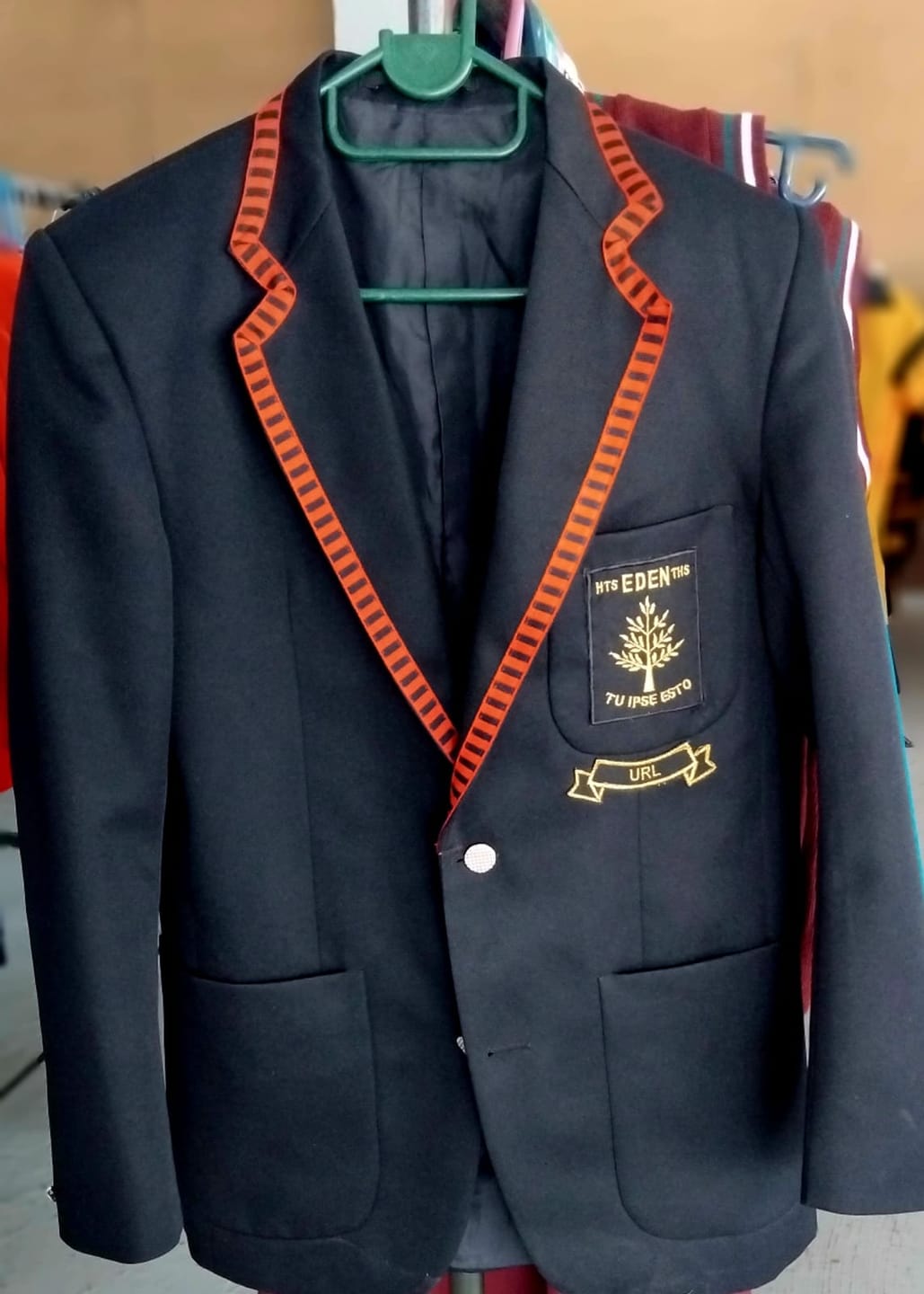 Customer photo review of Blazer Braid - Red/Black