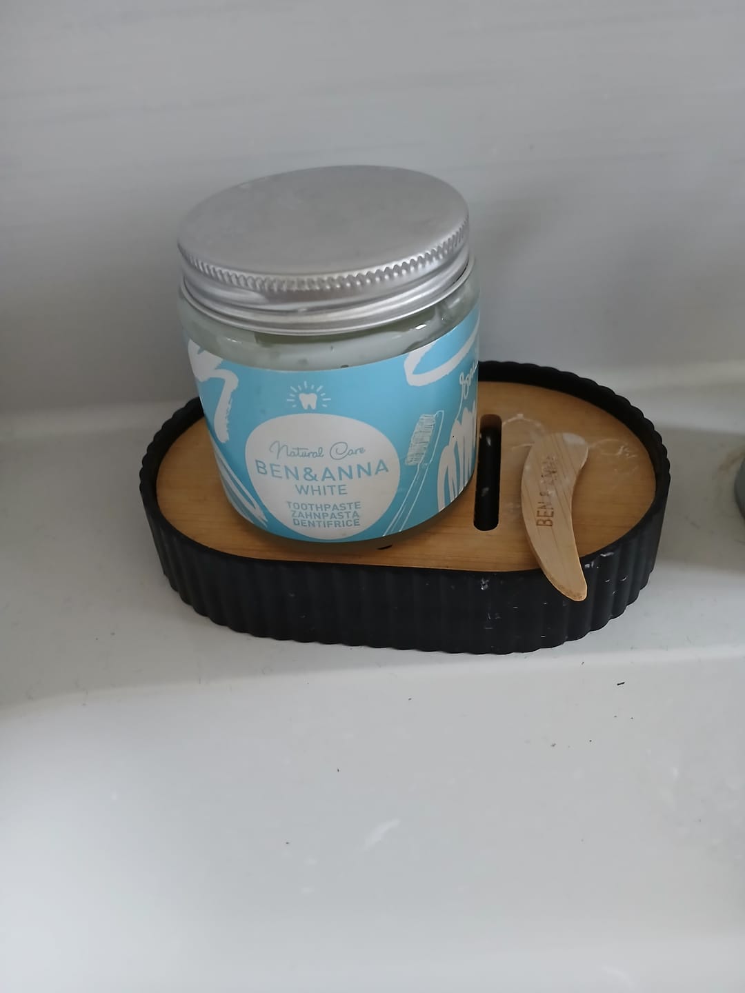 Customer photo review of ZAHNPASTA – WHITE OHNE FLUORID