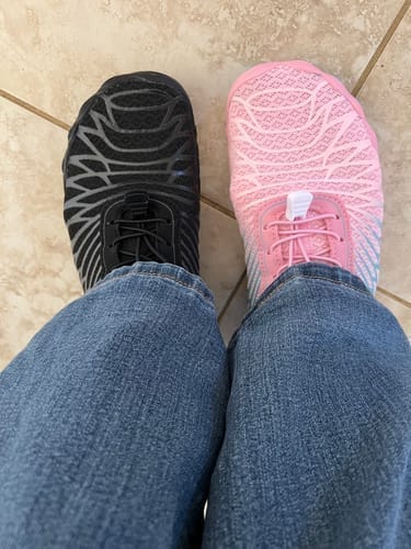 Customer photo review of ClinStep® – Comfort & Stability Shoes (Unisex)