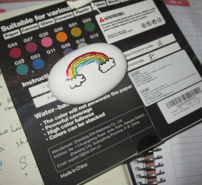 Customer photo review of 5-Pack Super Gold Markers | Ultra-fine 0.7mm tip