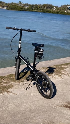 Customer photo review of Long Seat Post