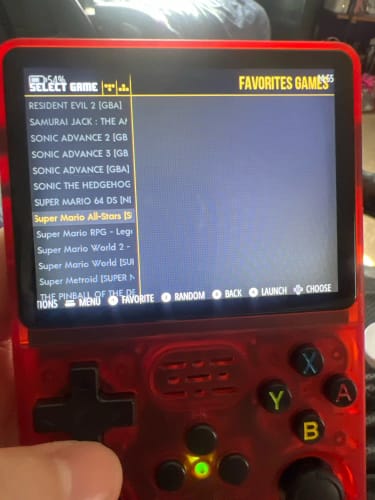 Customer photo review of The Retro Zorla™ HandHeld Console