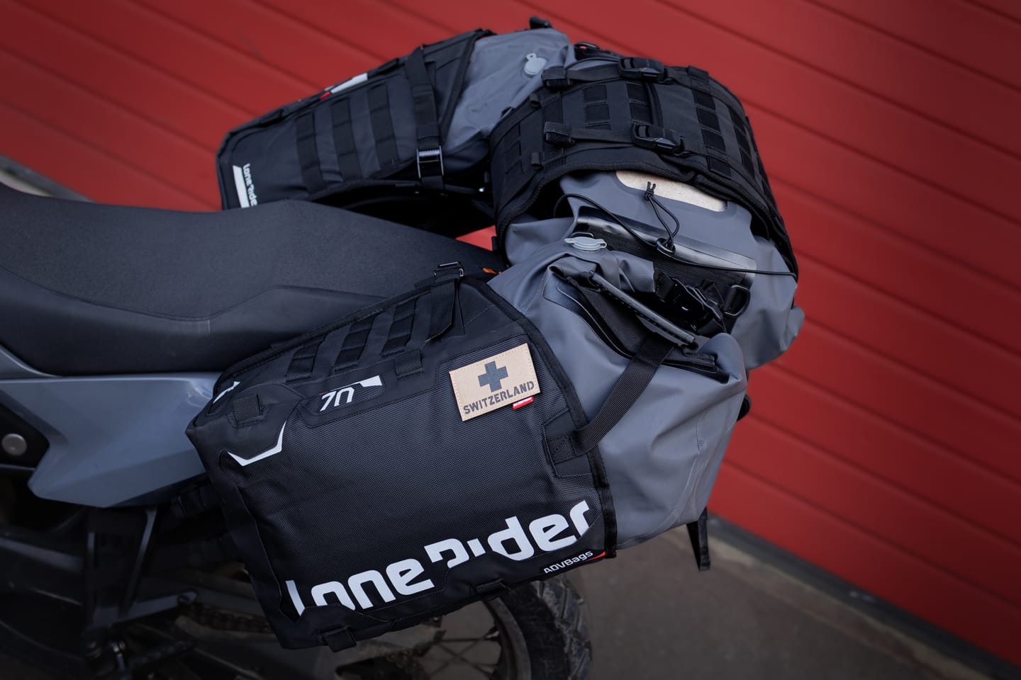 Customer photo review of ADVBags 70 – Rackless Saddle Bags