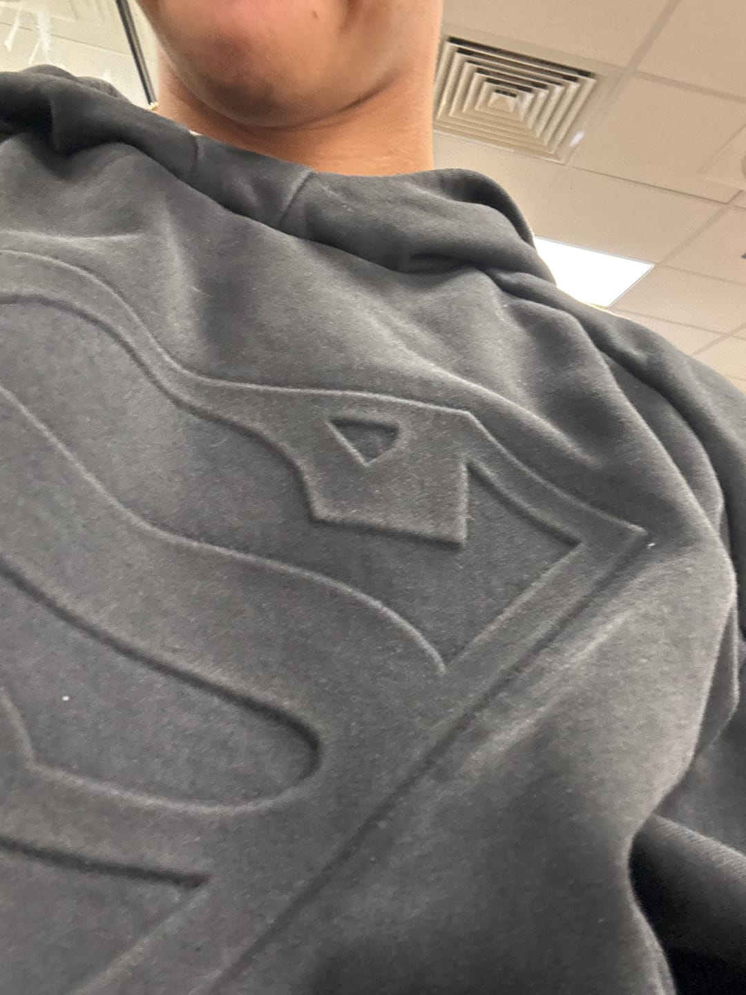 Customer photo review of 5094 - Superman Shield Hoodies