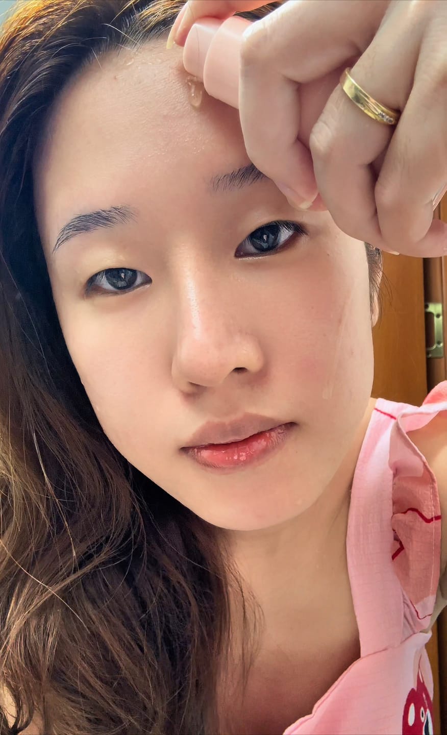 Customer photo review of PDRN glow serum 4.0 pump