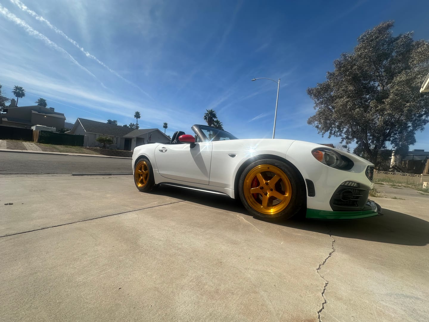 Customer photo review of RV-MJ010: CUSTOM FORGED 1 PIECE 5 SPOKE DEEP DISH WHEELS