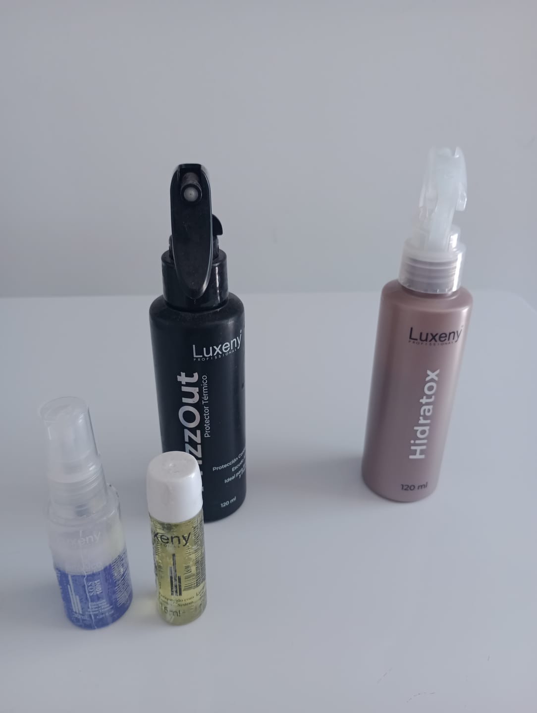 Customer photo review of Hidratox, tratamiento efecto bótox capilar instantáneo