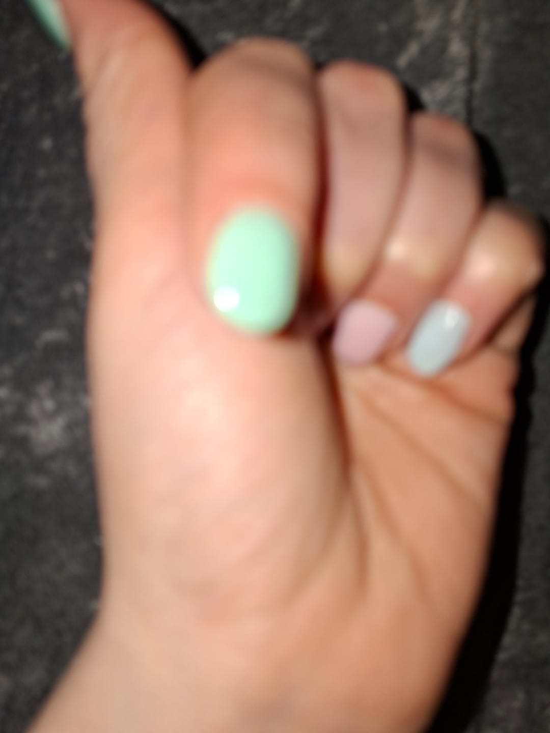 Customer photo review of Bamboo Bliss Dipping Powder