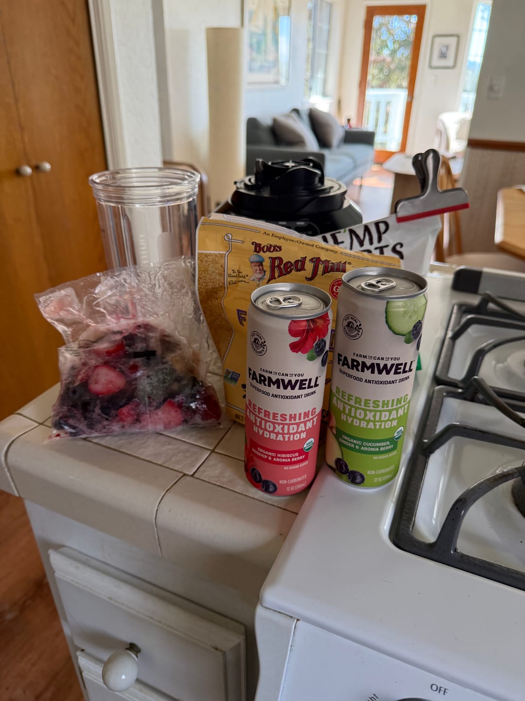 Customer photo review of Organic Hibiscus Rosehip & Aronia Berry