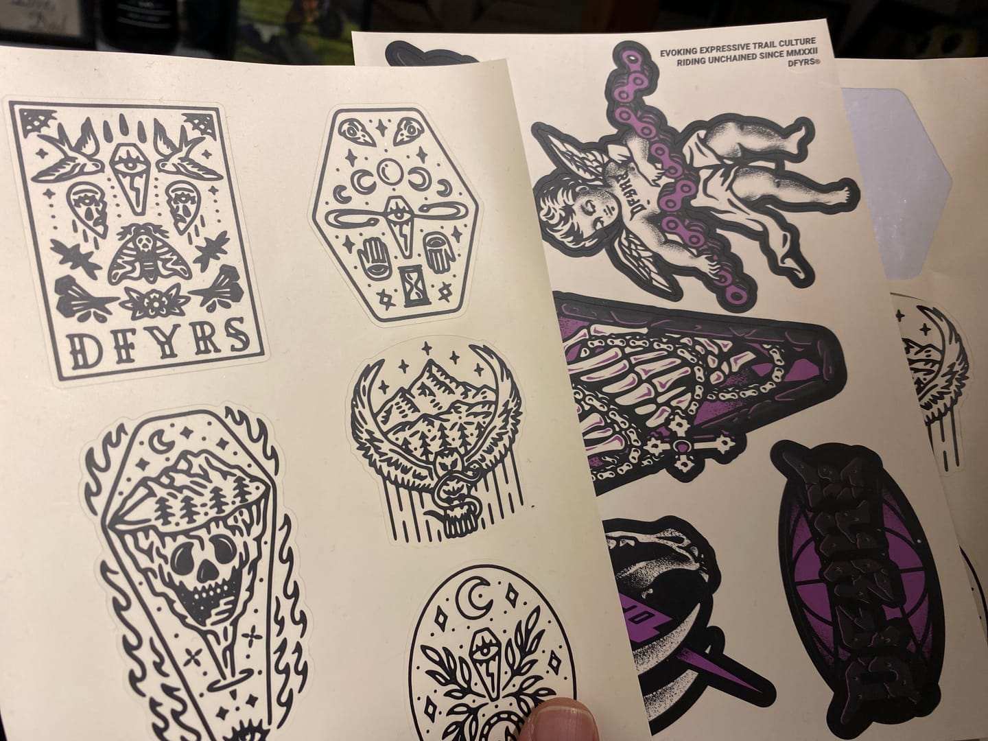 Customer photo review of Lucky Dip | Sticker Sheet