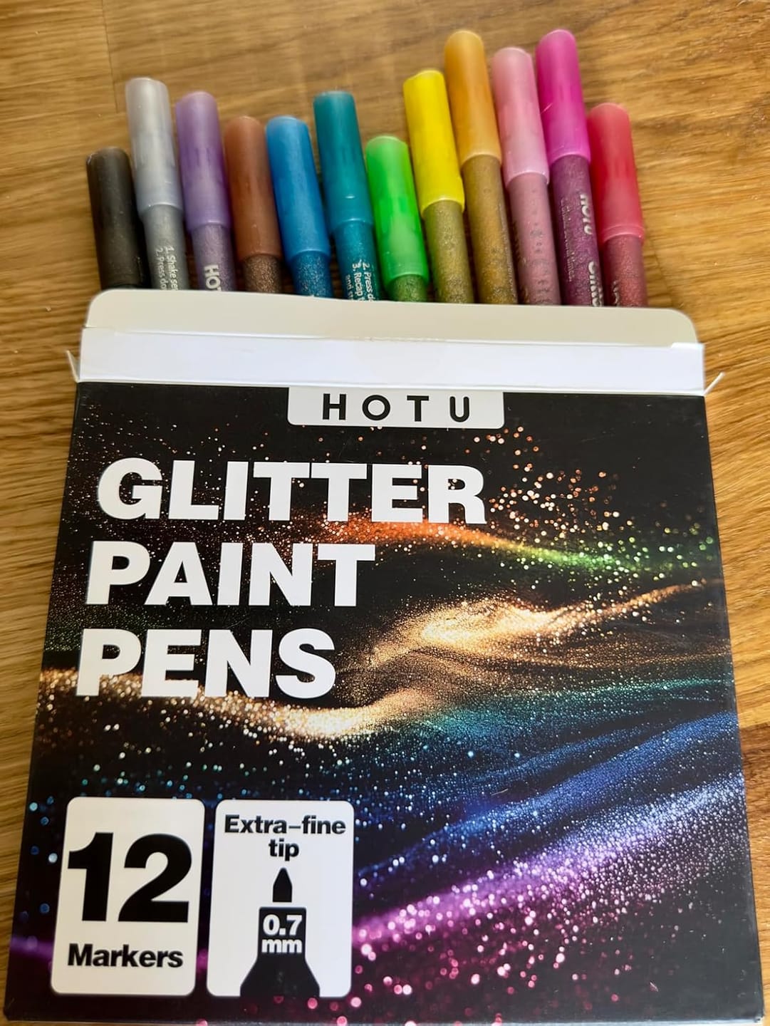 Customer photo review of 5-Pack Super Gold Markers | Ultra-fine 0.7mm tip