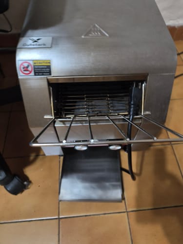 Customer photo review of Tostadora Pan Electrica Industrial 150 Rebanadas 7 Vel Acero